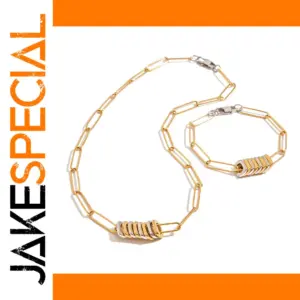 Elegant Stainless Steel Jewelry Set