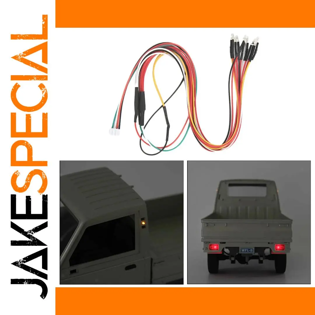 RC WPL D-12 Truck Lighting Kit 1 RC WPL D-12 Truck Lighting Kit