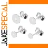 Silver-Tone Earring Base Set for DIY Jewelry