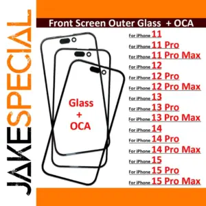 iPhone 11-15 Series Frameless Front Glass Replacement