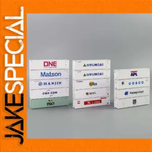 N Scale 40-Foot Reefer Model Container
