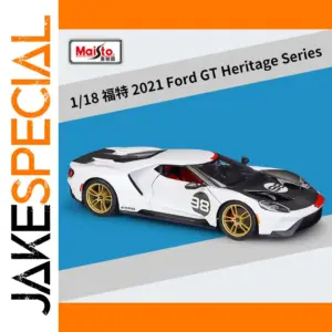 2017 Ford GT Heritage Diecast Model by Maisto