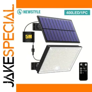 Solar Security Light with 400 LEDs