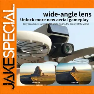 Wide-Angle Lens for DJI Drones 0.72X 112° Field