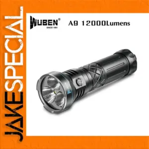 A9 Ultra-Bright Flashlight 12,000 Lumens