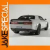 Silver Dodge Challenger Hellcat 1:32 Diecast Model