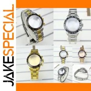 39mm Stainless Steel Watch Case for VK63A