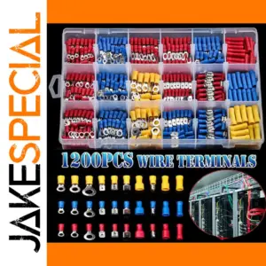 Assorted Electrical Connector Kit with 480 Terminals