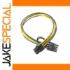 GPU Power Extension Cable 6+2 Pin 22cm
