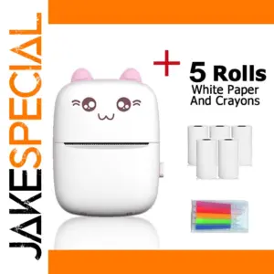 Cute Mini Thermal Printer for Phone and PC