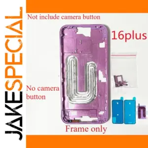Vibrant Purple iPhone 16 Plus Frame Replacement