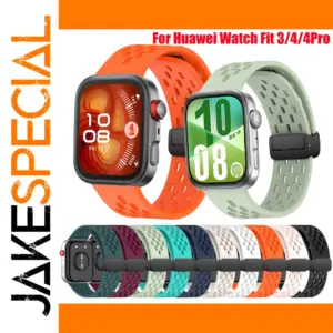 Vibrant Silicone Strap for Huawei Watch Fit Series