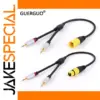 XLR to Dual 3.5mm Audio Splitter Cable