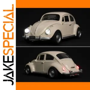 1955 Volkswagen Beetle 1:18 Diecast Car Model
