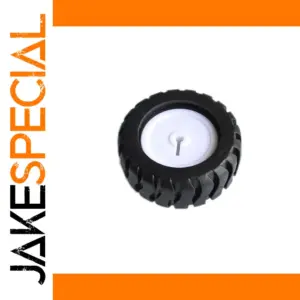 Durable Rubber Wheels for N20 Motors (Set of 10)