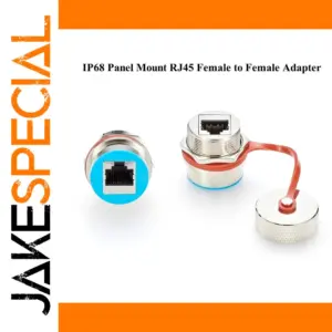 Rugged IP67 Waterproof Ethernet Coupler