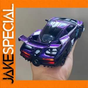 Purple McLaren Senna 1:24 Diecast Model