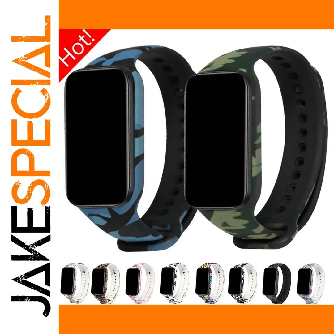 Silicone Wrist Strap for Redmi Band 2 & Xiaomi Band 8 1 Silicone Wrist Strap for Redmi Band 2 & Xiaomi Band 8