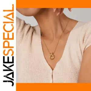 Modern Geometric Stainless Steel Pendant Necklace