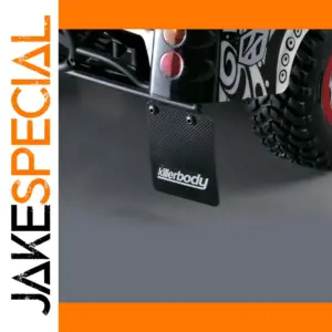Black Rubber Fenders for 1/10 Scale RC Trucks