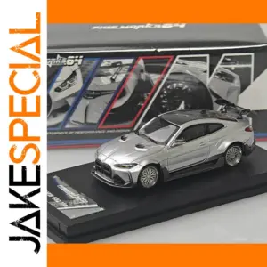 Miniature Silver Diecast Car for Collectors