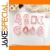 Pink Polymer Clay Mold Set for Jewelry