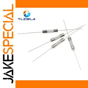 200-Pack 5x20mm Ceramic Fuses for Automotive