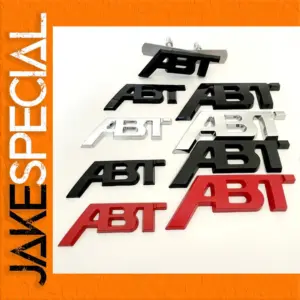 Premium 3D ABT Logo Emblem for Cars