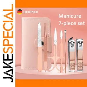 Premium Stainless Steel Manicure Set for Travel