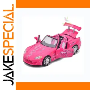 Vibrant Pink 1:24 Scale Toy Car by WELLY