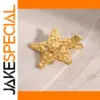 Stainless Steel Gold Starfish Hairpin