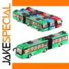 Vibrant 1:50 Alloy Double-Section Bus Model