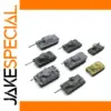 WW2 Tank Models Set of 8 in 1:144 Scale