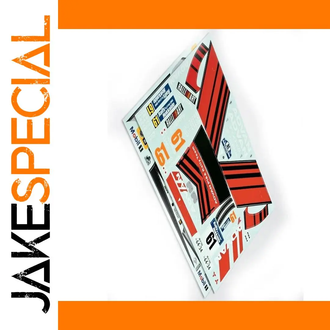 Mitsubishi Evolution X Rally Decal Sheet 34x24 cm 1 Mitsubishi Evolution X Rally Decal Sheet 34x24 cm