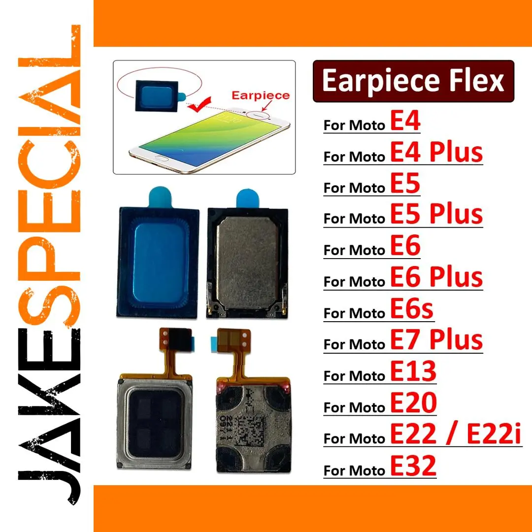 Motorola Front Top Earpiece Speaker for E4 to E32 1 Motorola Front Top Earpiece Speaker for E4 to E32