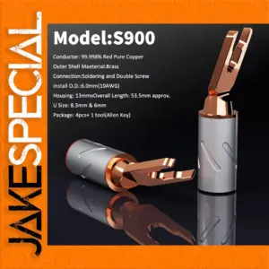 S900 Series High-Purity Copper Speaker Connectors