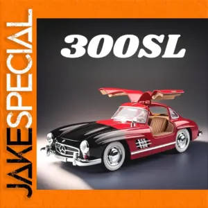 Mercedes-Benz 300SL Diecast Model in Red