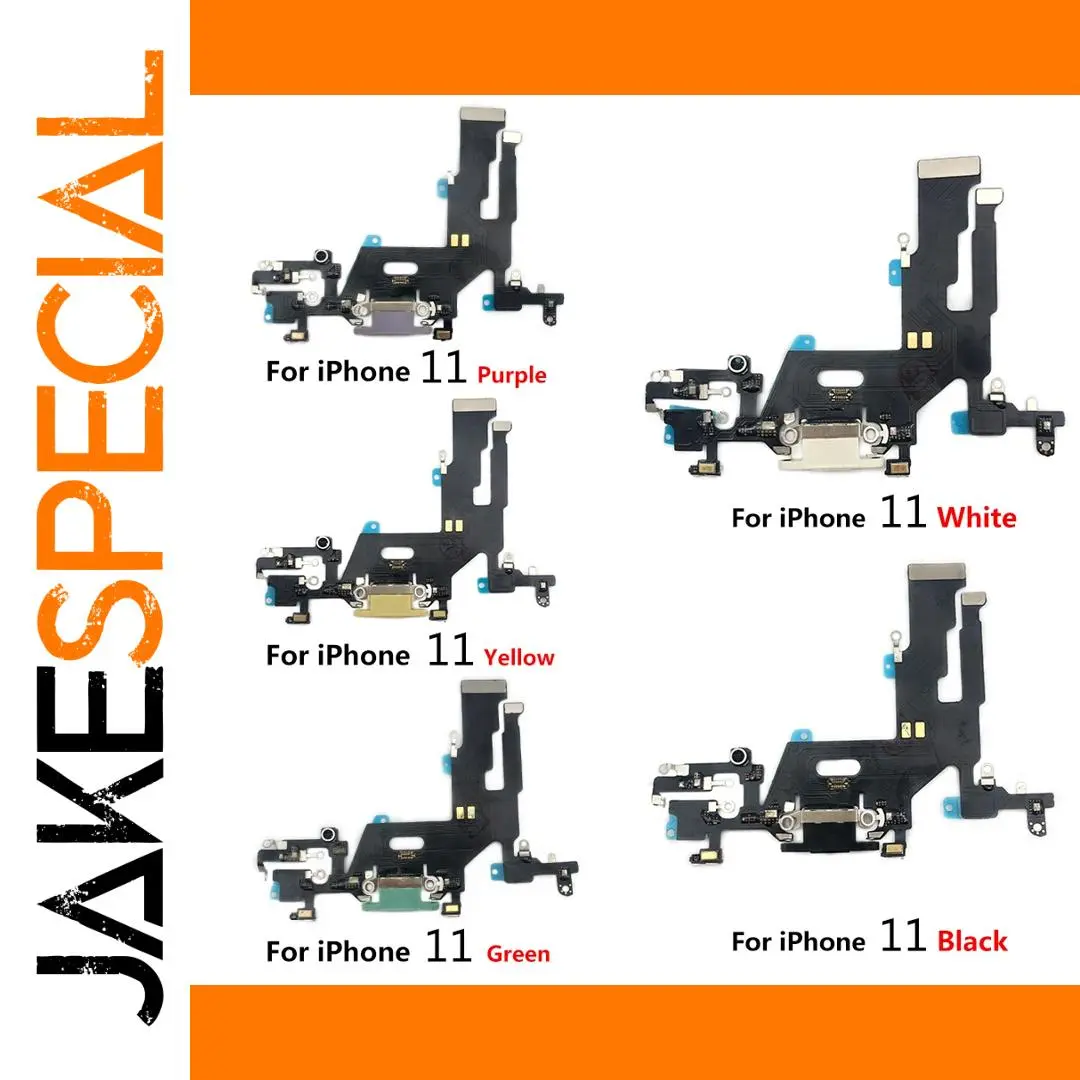 iPhone 11 Series Flex Cable with Microphone & Multiple Colors 1 iPhone 11 Series Flex Cable with Microphone & Multiple Colors