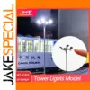 HO Scale Lighting Tower Set for Dioramas