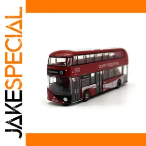 Red Double-Decker Bus Model 1:148 Scale