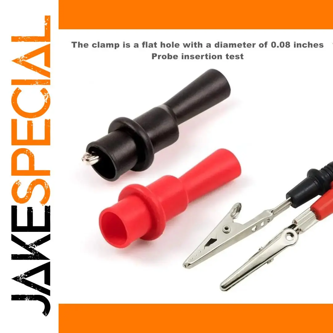 Durable Crocodile Test Clip Clamps for Multimeters 1 Durable Crocodile Test Clip Clamps for Multimeters