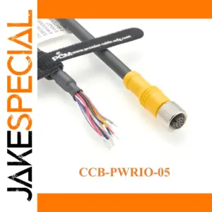 High-Flex M12 5m Industrial Cable for Automation