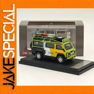 Vibrant Yellow Defender 110 Van Diecast Model