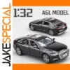 Black 1:32 Alloy A6L Model Car Collectible