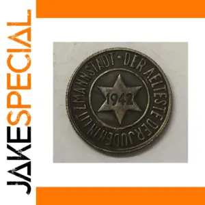 Poland 10 Pfennig Replica Coin with Vintage Finish