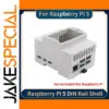 Raspberry Pi 5 ABS Case with DIN Rail Mount