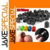 Black Tire Valve Caps for Vehicles