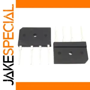 Set of 10 High-Performance Bridge Rectifiers for Electronics