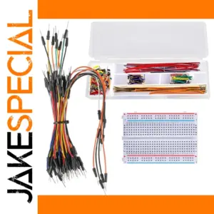Electronics Protoboard Test Kit with Jumper Wires