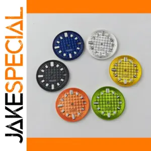 30mm Green Luminous Watch Dial for NH35/NH36